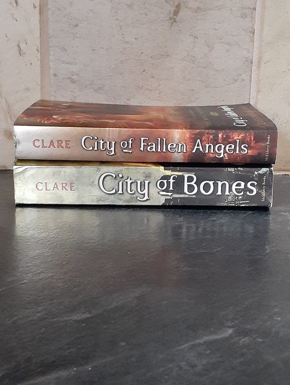 Cassandra Clare Mortal Instruments Paperback Duo City Of Bones & Fallen Angels